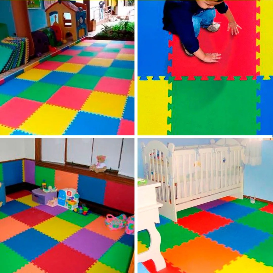 Escolas e Creches – tatames EVA coloridos